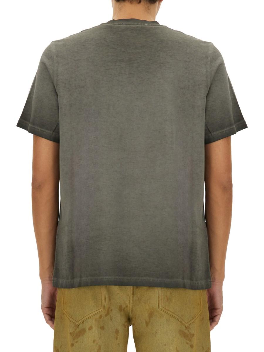 MSGM T-SHIRT IN COTONE CON LOGO