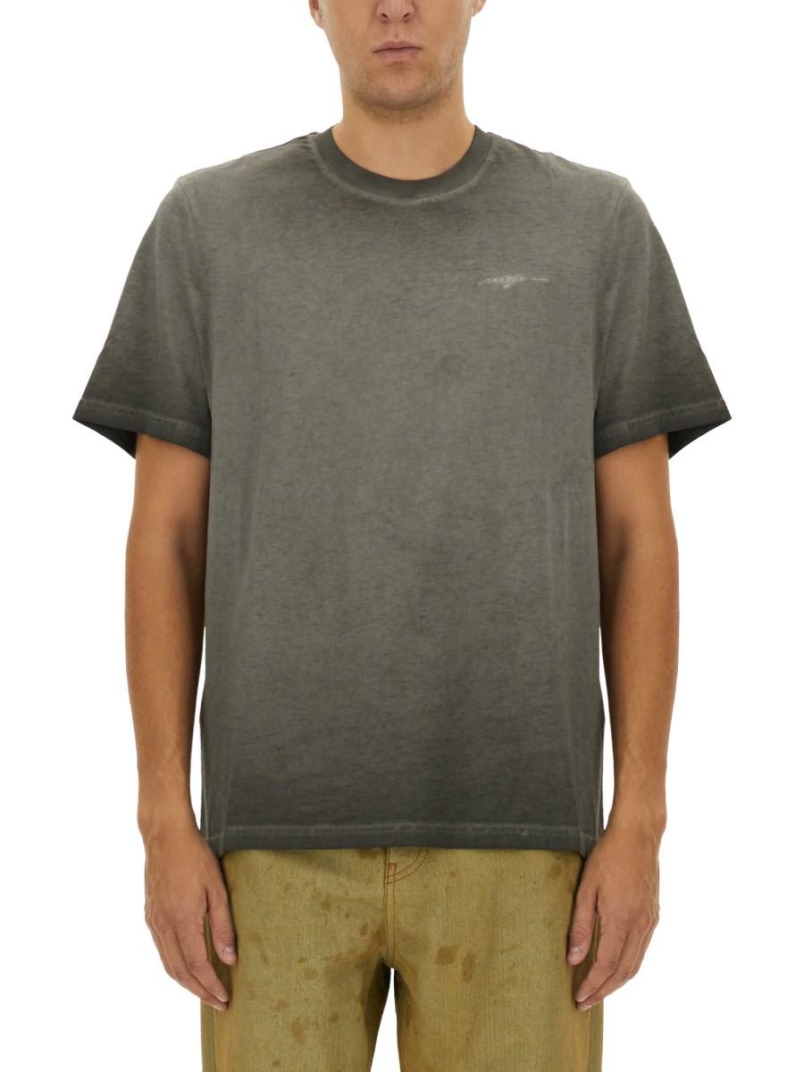 MSGM T-SHIRT IN COTONE CON LOGO
