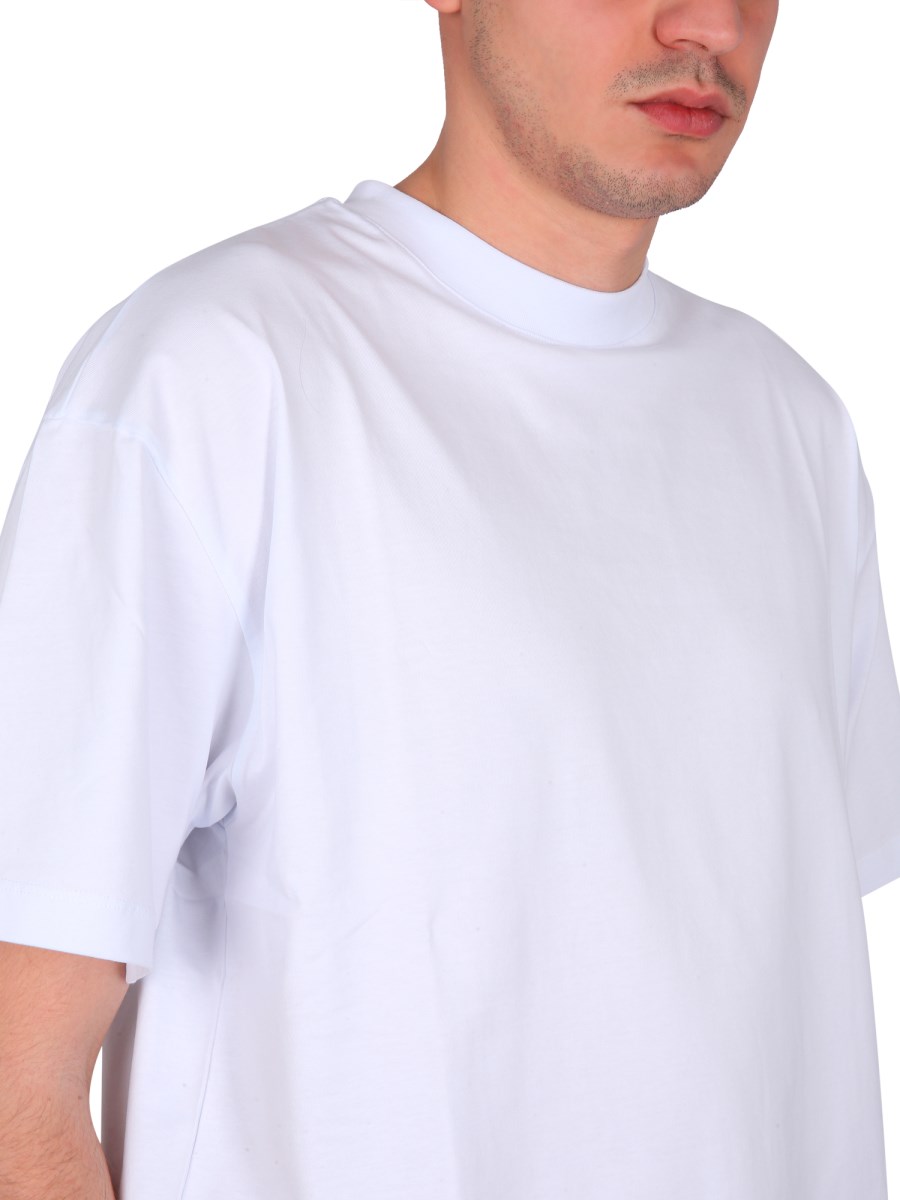MSGM T-SHIRT VOLCANO IN JERSEY DI COTONE