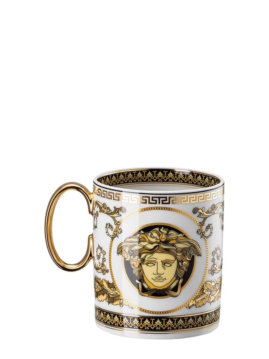 ROSENTHAL MEETS VERSACE MUG IN PORCELLANA VIRTUS ALPHABET A