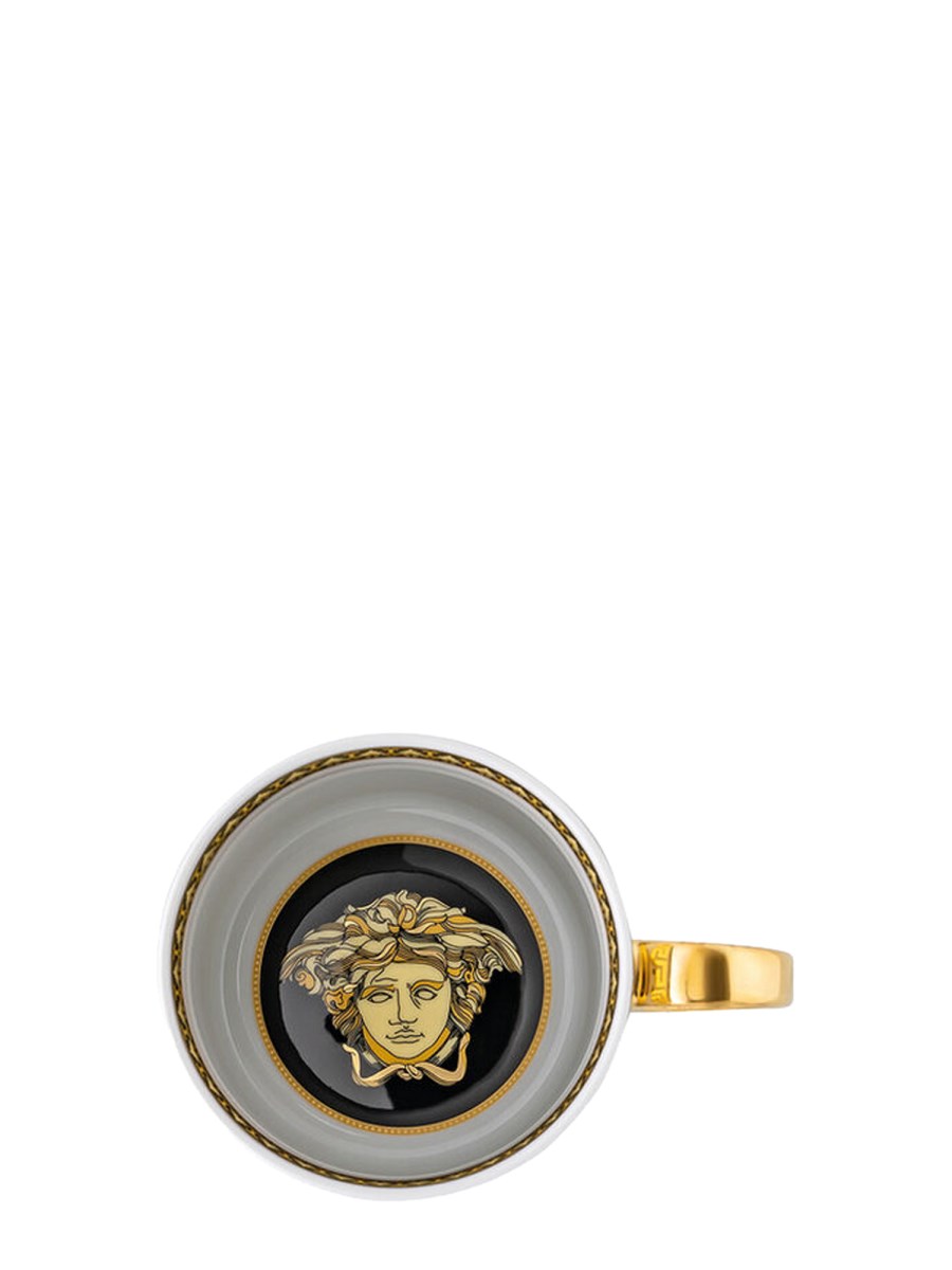 ROSENTHAL MEETS VERSACE MUG IN PORCELLANA VIRTUS ALPHABET A