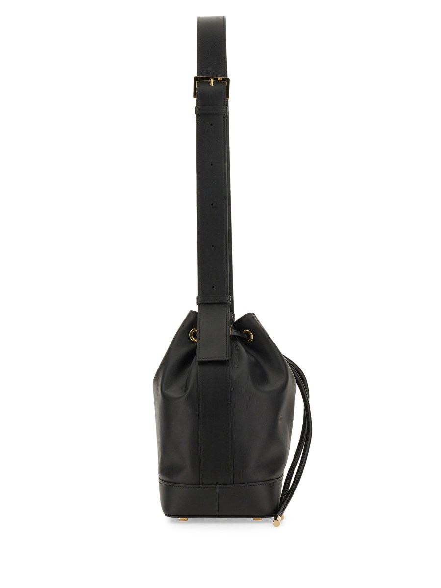 N°21 BORSA A SECCHIELLO IN PELLE