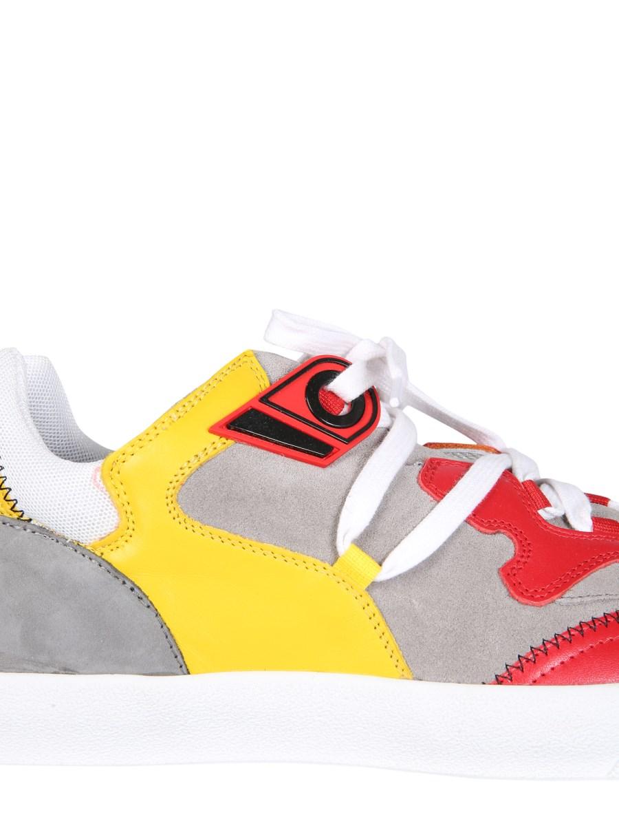 N°21 SNEAKER GYMNIC IN PELLE E SUEDE