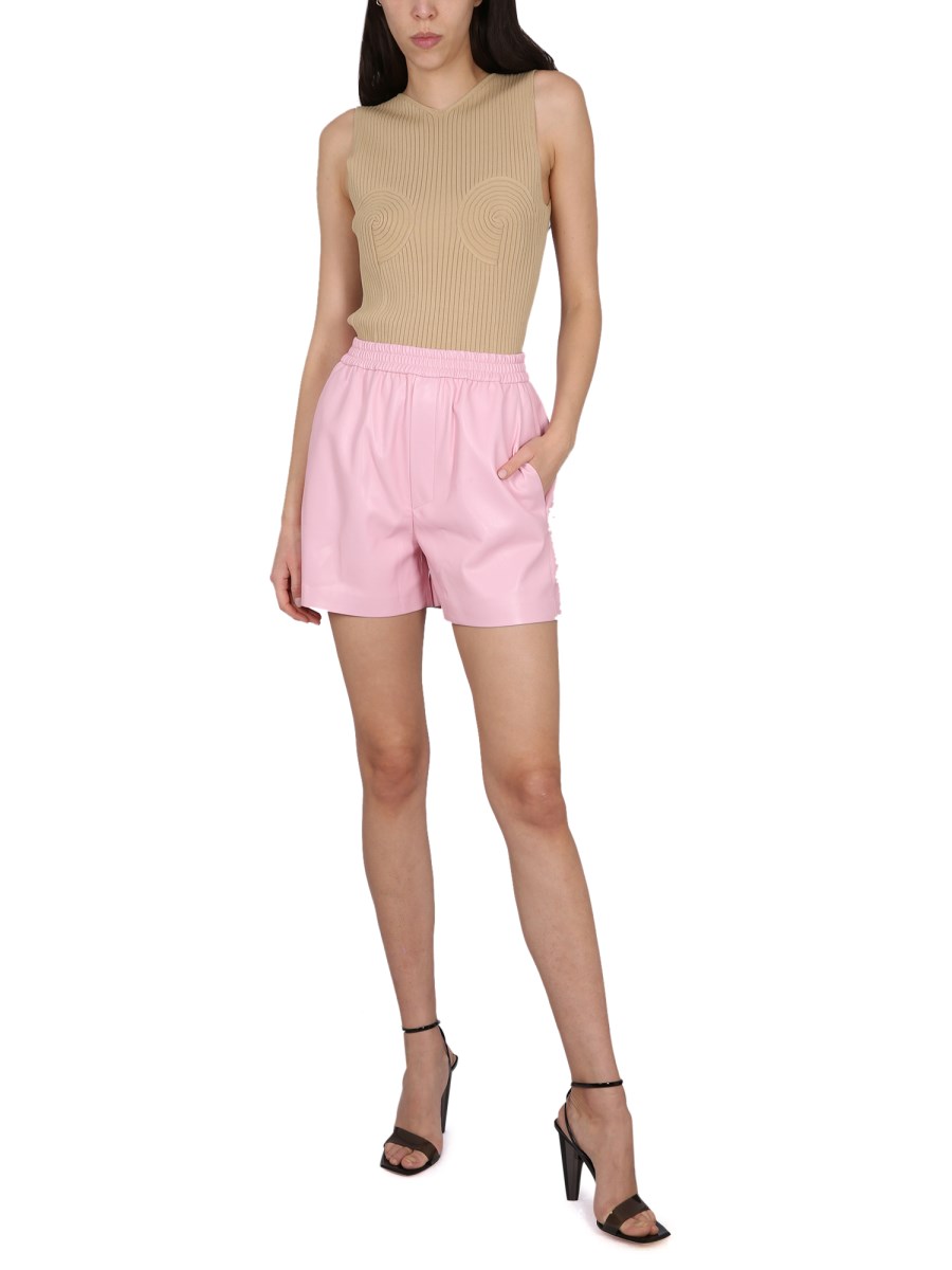 NANUSHKA SHORTS BRENNA IN ECO PELLE