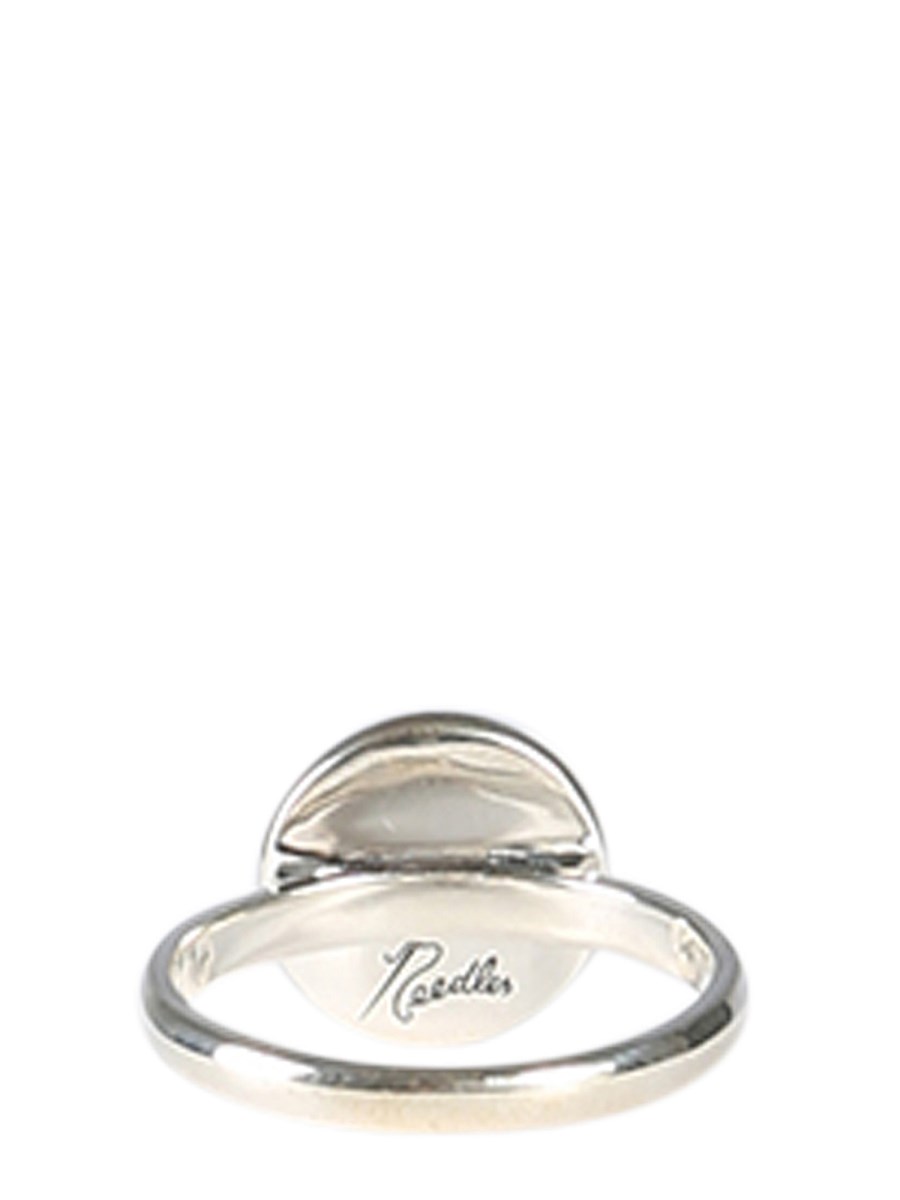NEEDLES ANELLO PEACE IN ARGENTO