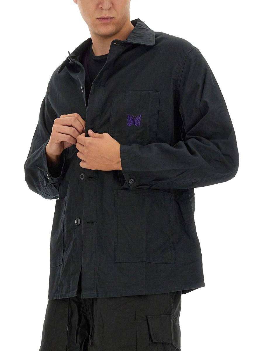 NEEDLES CAMICIA CON LOGO