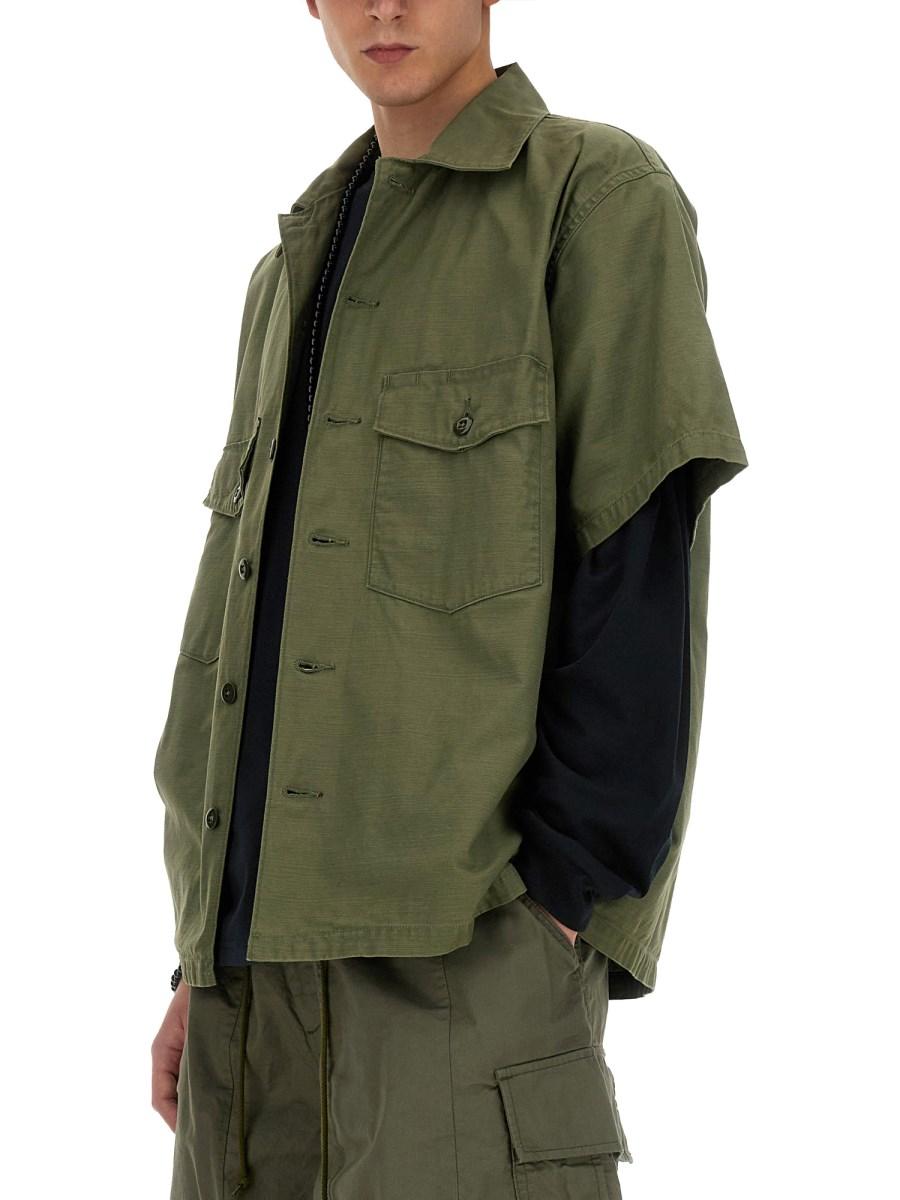 NEEDLES CAMICIA IN COTONE