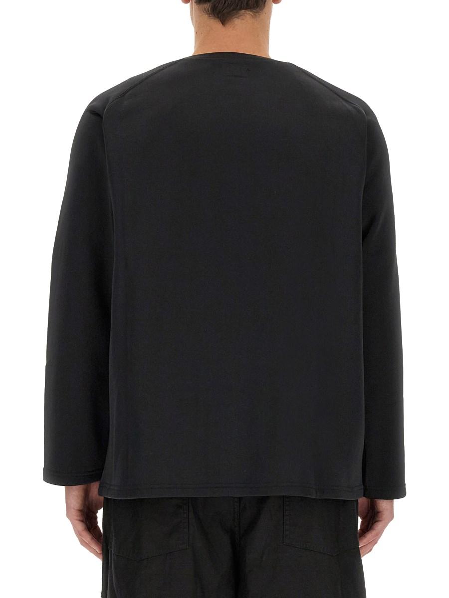 NEEDLES CARDIGAN IN MISTO COTONE CON LOGO