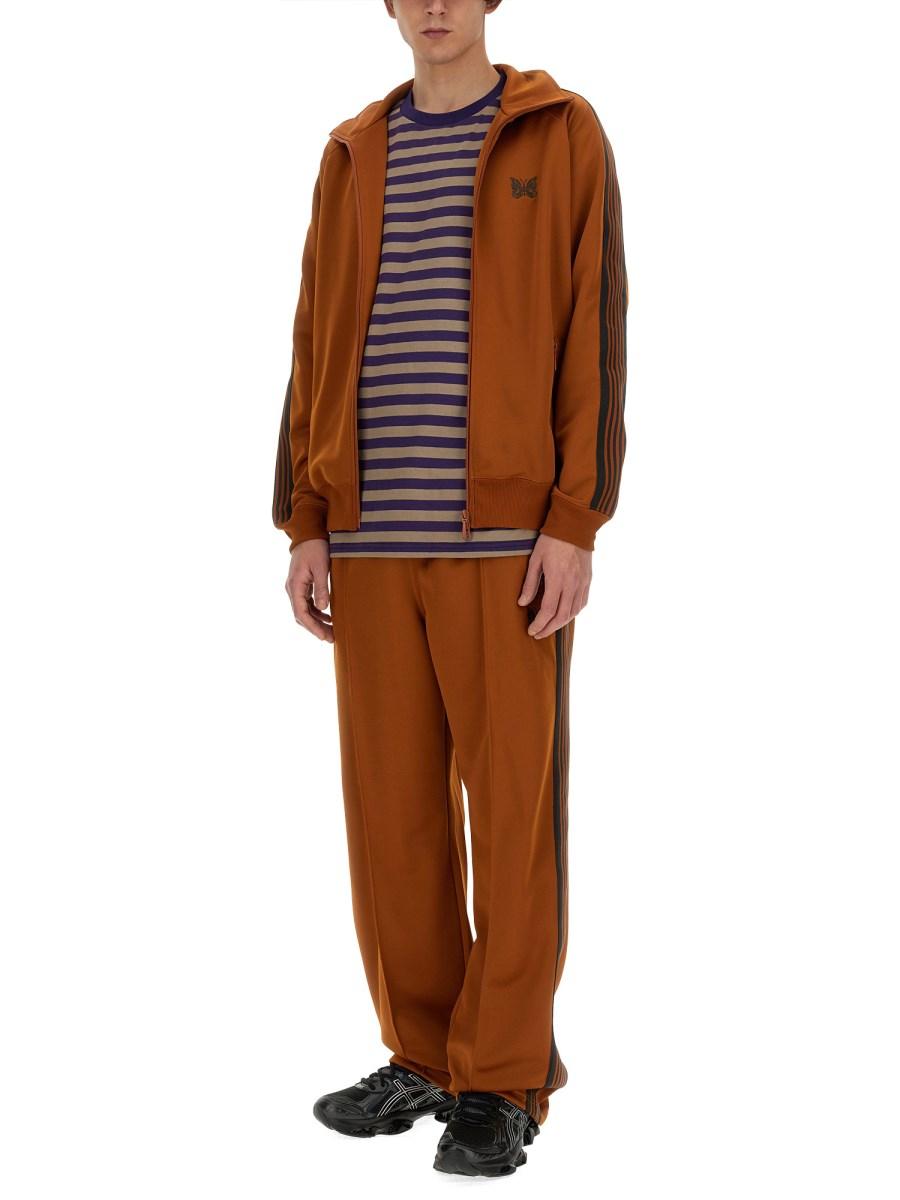 NEEDLES PANTALONE JOGGING CON LOGO