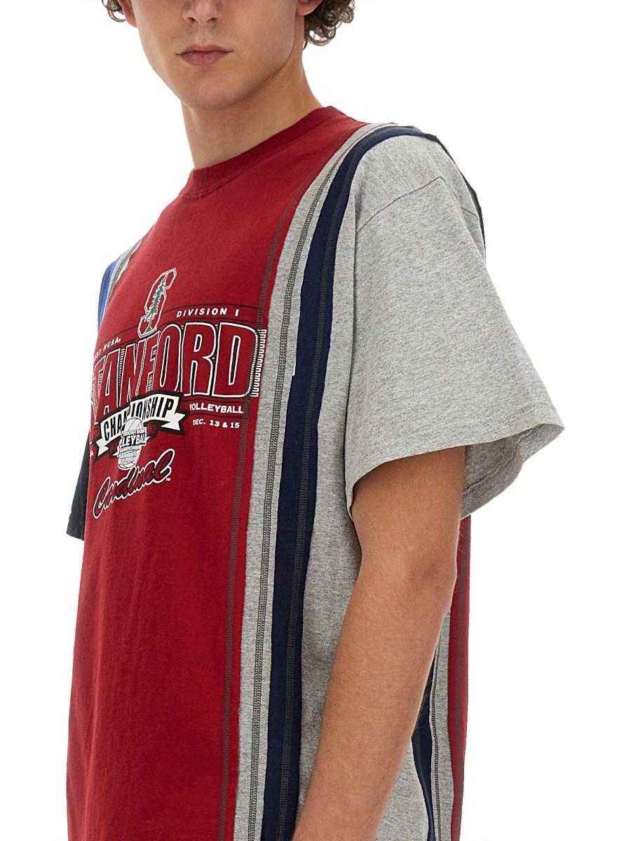 NEEDLES T-SHIRT IN COTONE