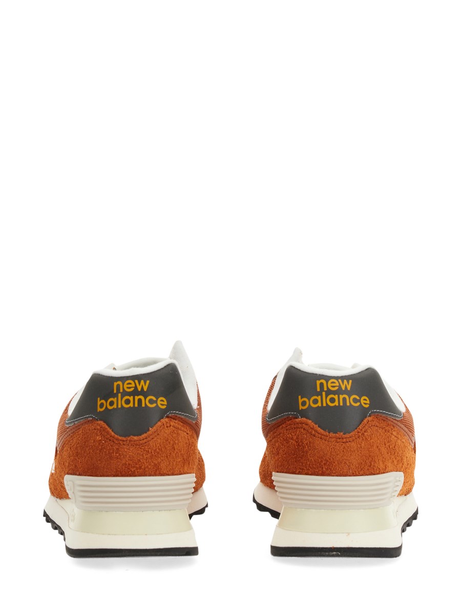 NEW BALANCE SNEAKER 574 IN MESH E SUEDE