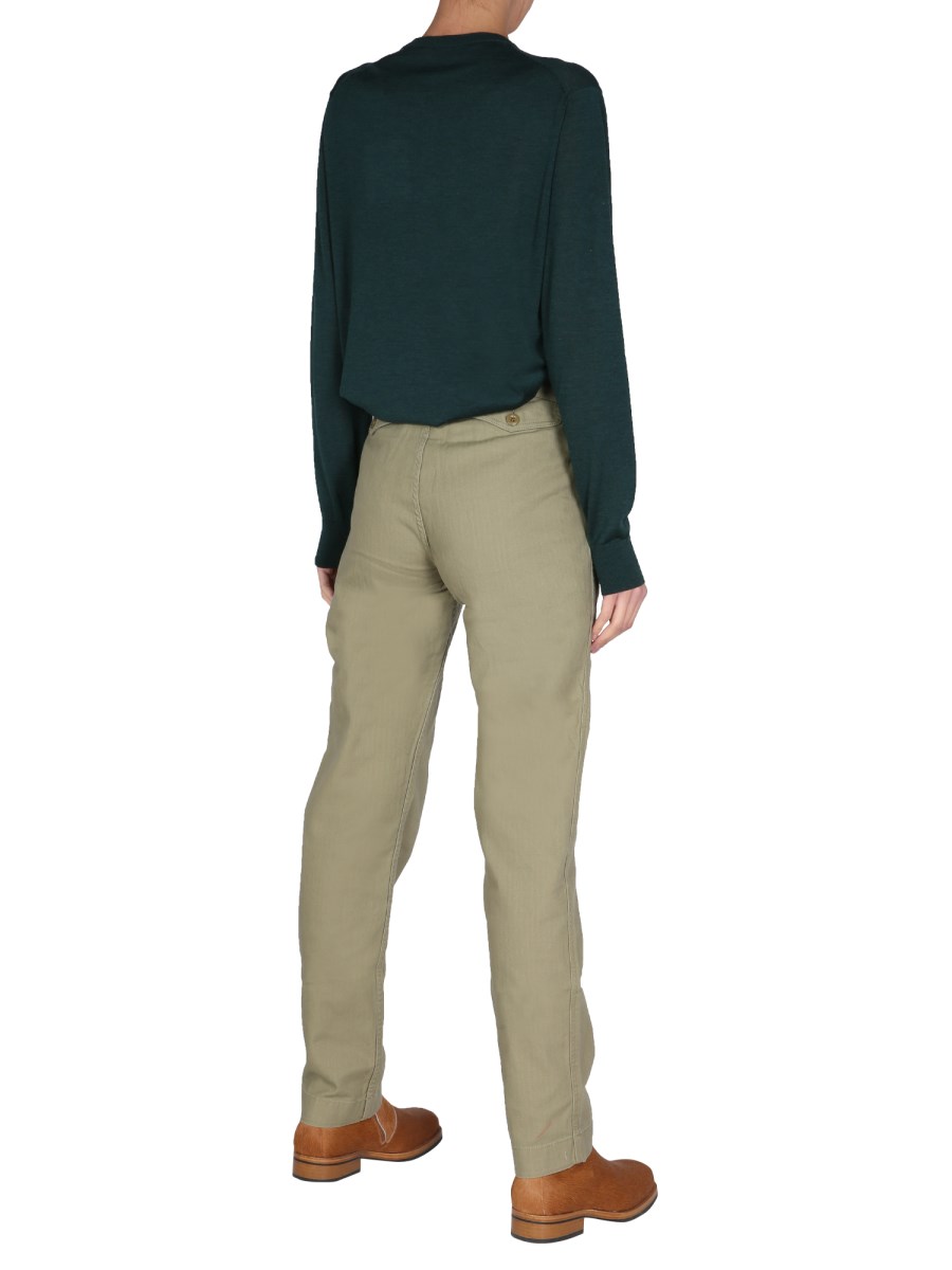 NIGEL CABOURN JEANS REGULAR FIT IN DENIM DI COTONE