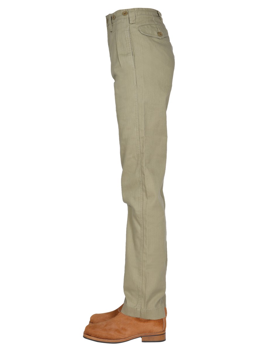 NIGEL CABOURN JEANS REGULAR FIT IN DENIM DI COTONE