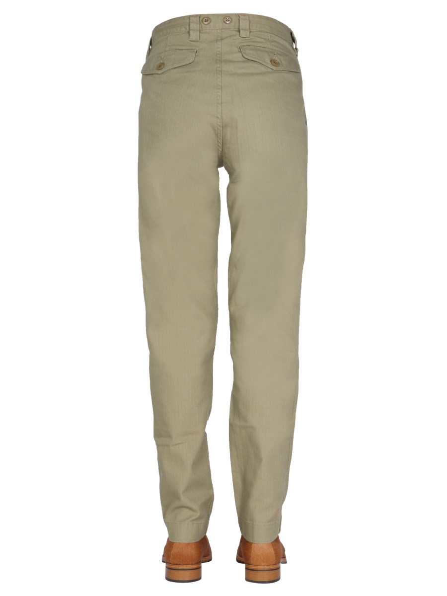 NIGEL CABOURN JEANS REGULAR FIT IN DENIM DI COTONE