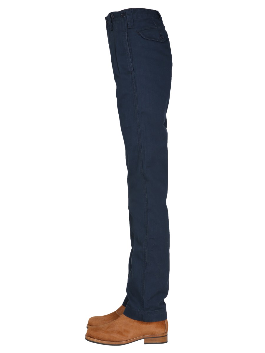 NIGEL CABOURN JEANS REGULAR FIT IN DENIM DI COTONE