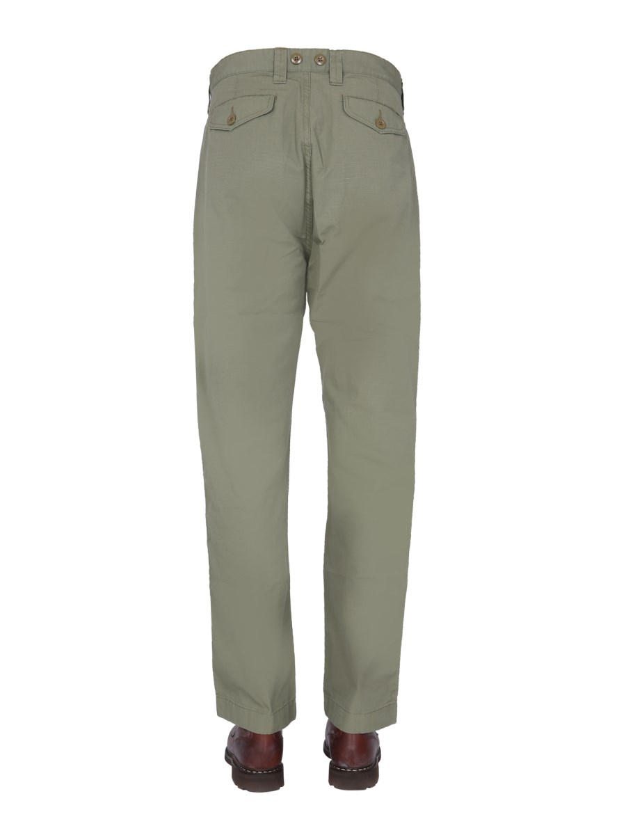 NIGEL CABOURN PANTALONE OVERSIZE FIT IN COTONE