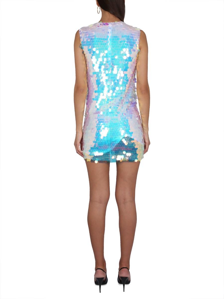 NINA RICCI ABITO MINI CON PAILLETTES