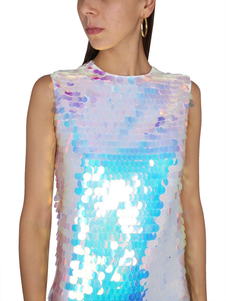 NINA RICCI ABITO MINI CON PAILLETTES