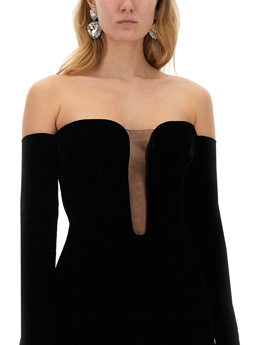 NINA RICCI ABITO MINI "CORSET"