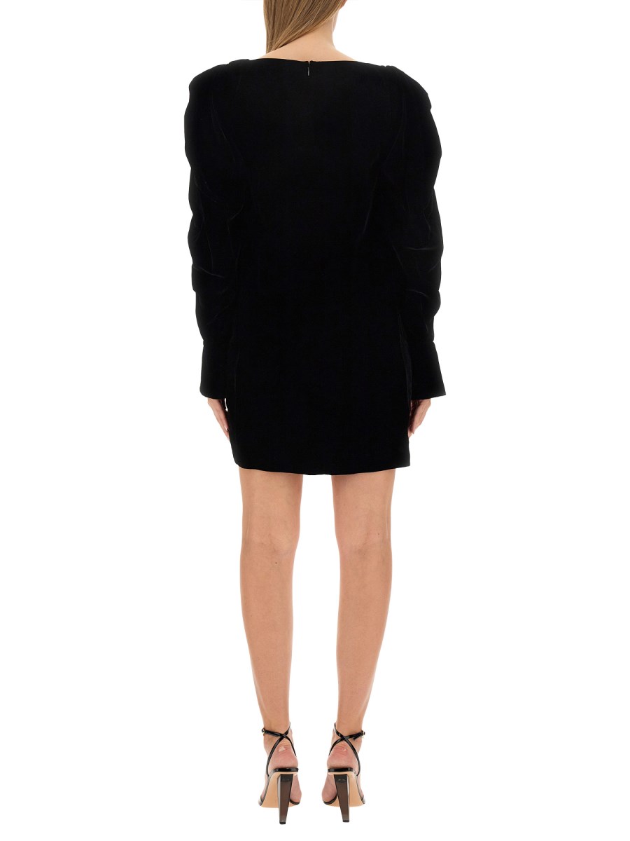 NINA RICCI ABITO MINI IN VELLUTO