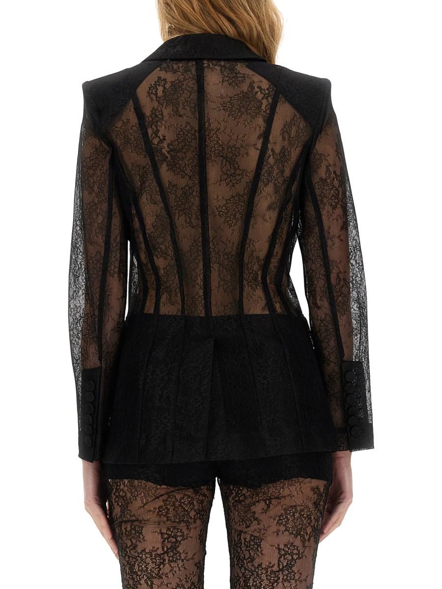 NINA RICCI BLAZER IN PIZZO CHANTILLY