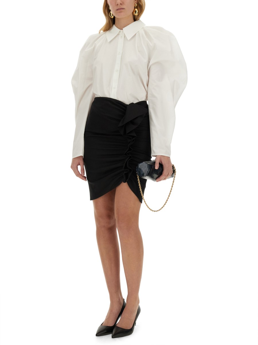 NINA RICCI CAMICIA "HALTER" CON FIOCCO