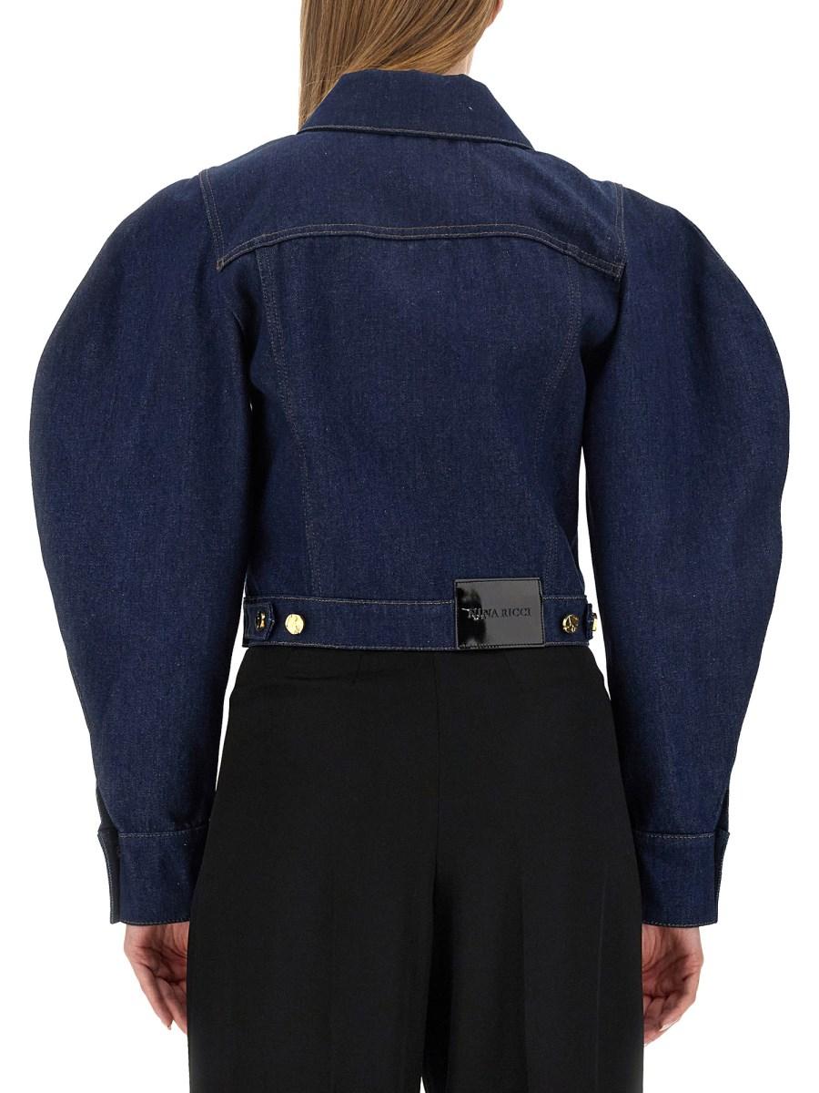 NINA RICCI GIACCA IN DENIM