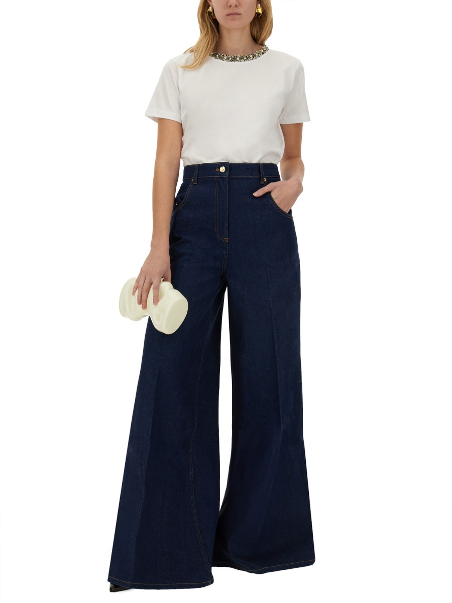 NINA RICCI JEANS SVASATO IN DENIM