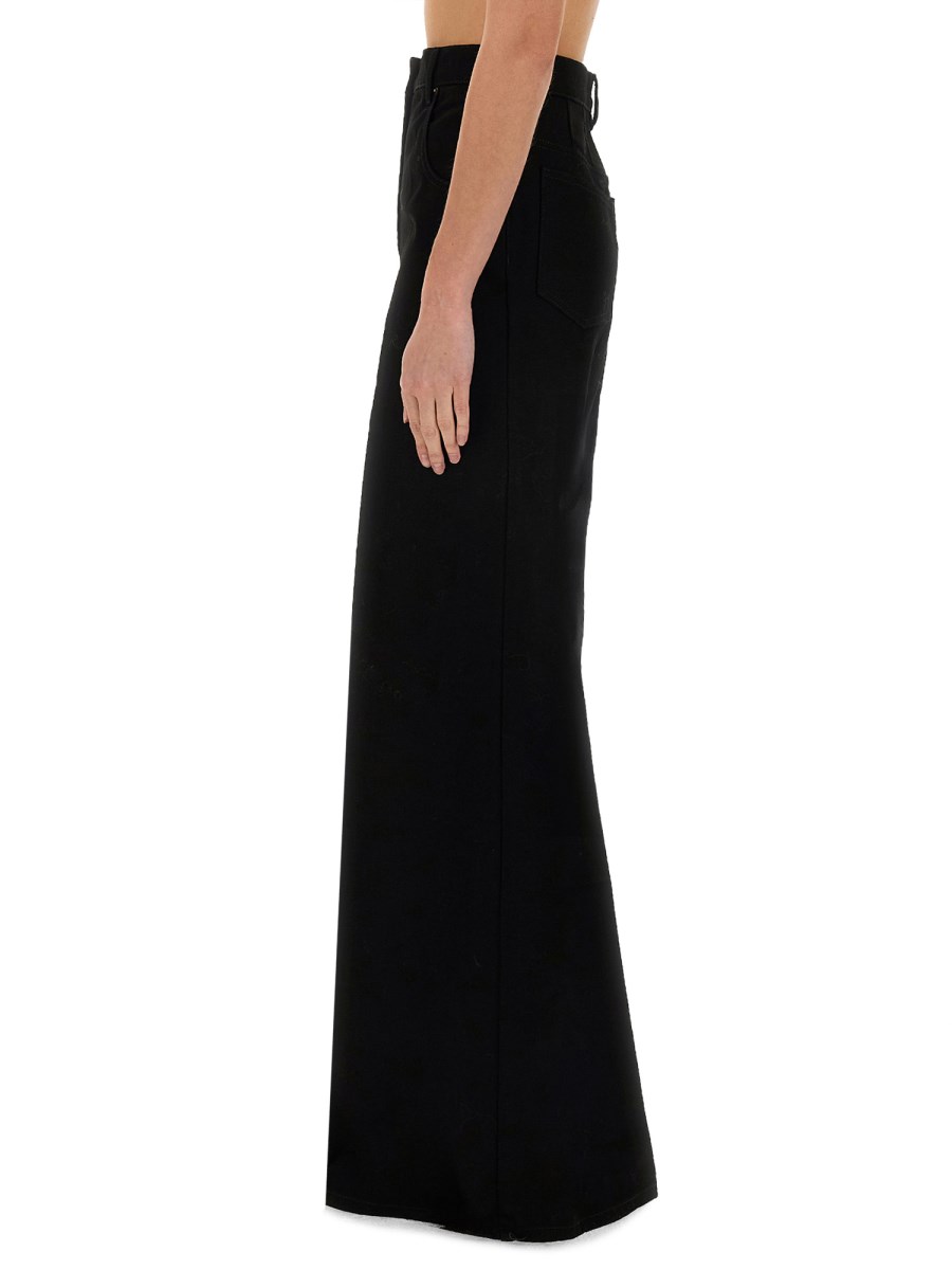 NINA RICCI PANTALONE SVASATO IN DENIM