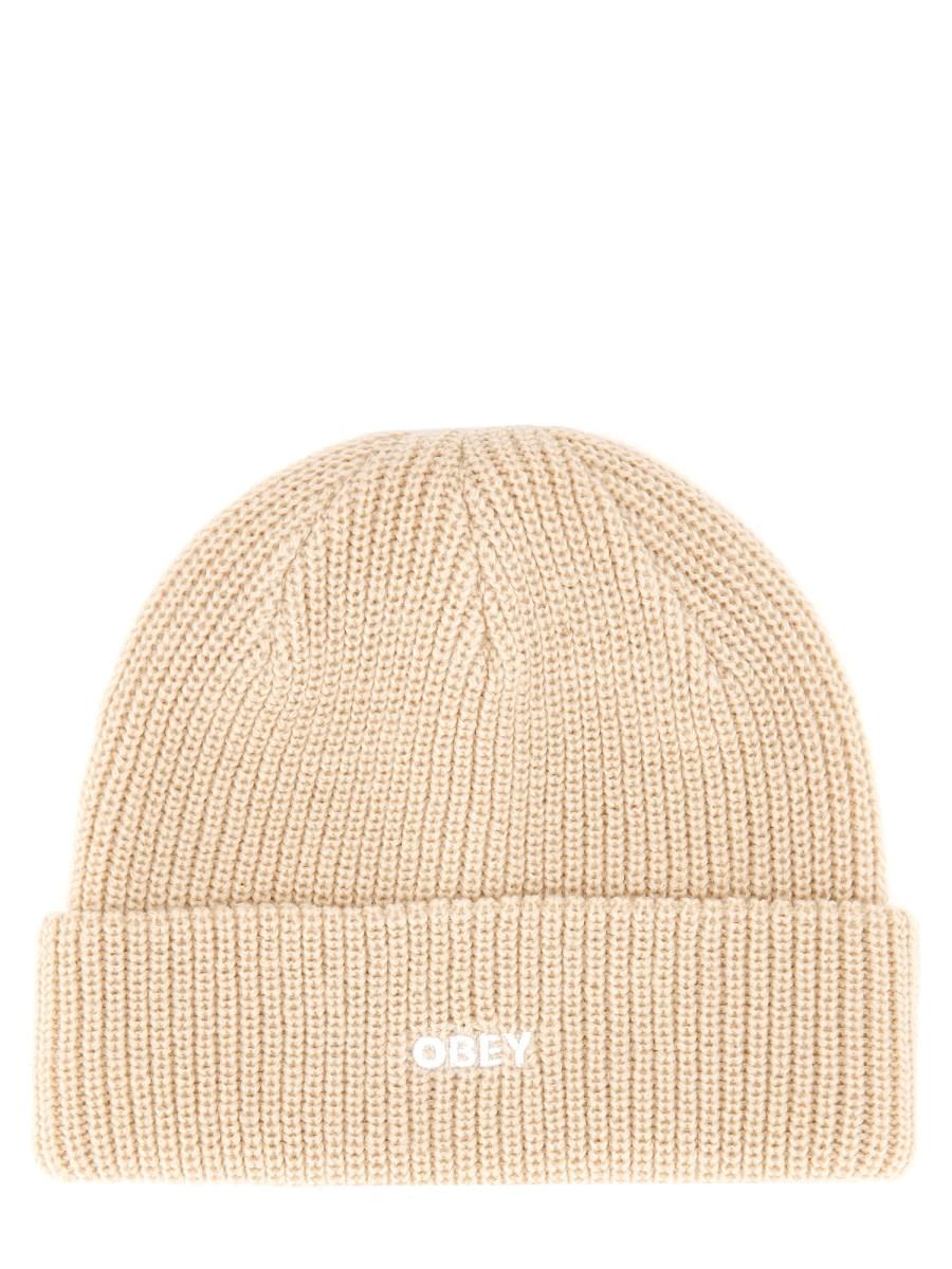 OBEY BERRETTO CON LOGO RICAMATO