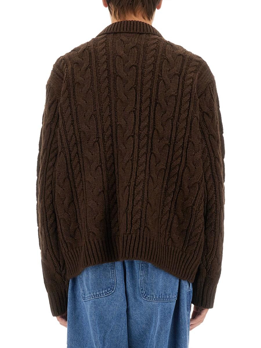 OBEY CARDIGAN "EZRA" CON ZIP