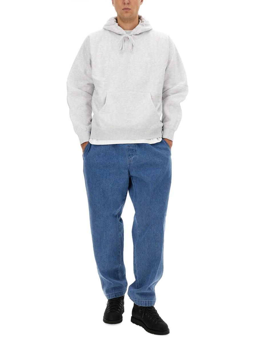 OBEY FELPA CON CAPPUCCIO