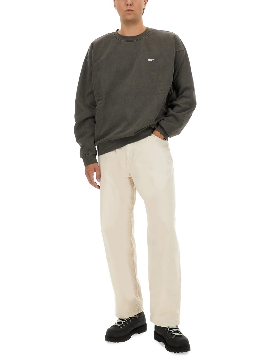 OBEY FELPA IN COTONE