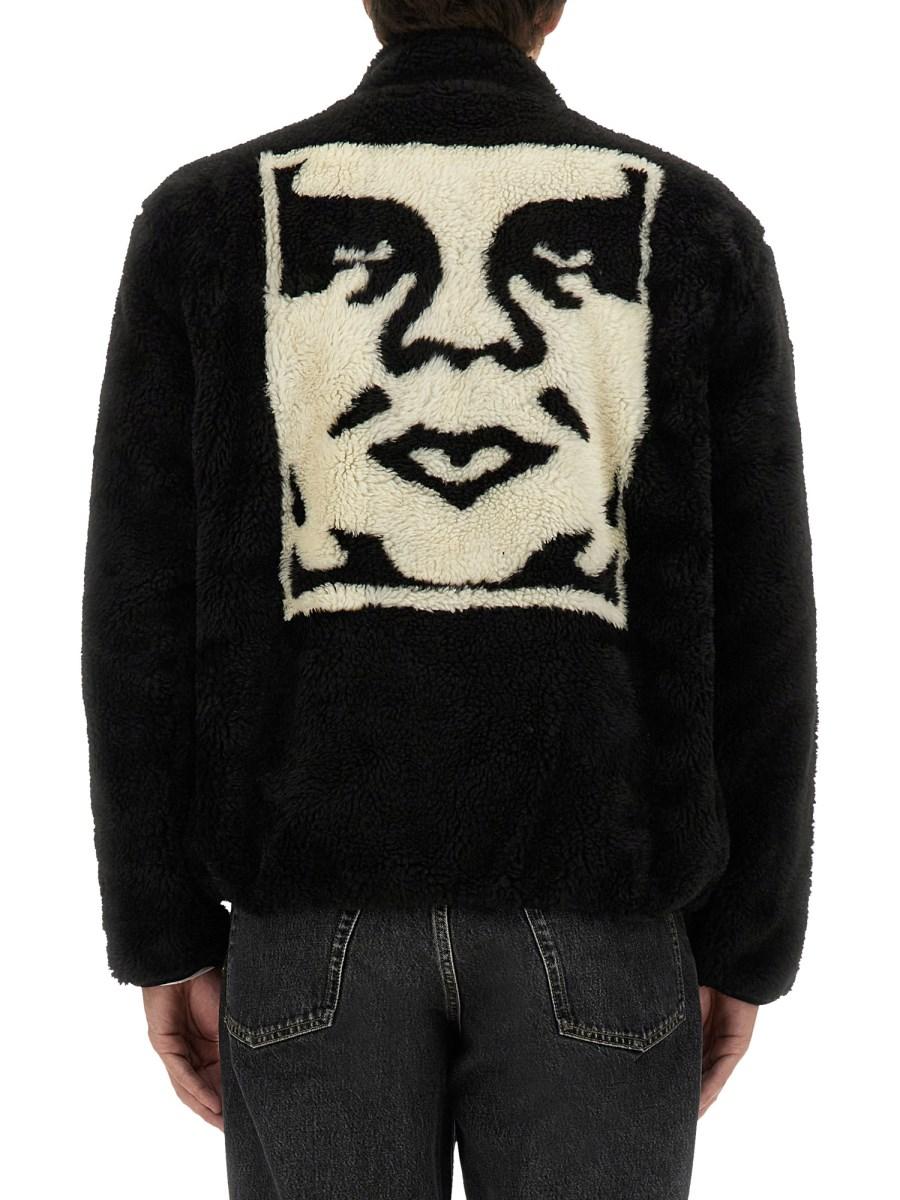 OBEY GIACCA CON LOGO