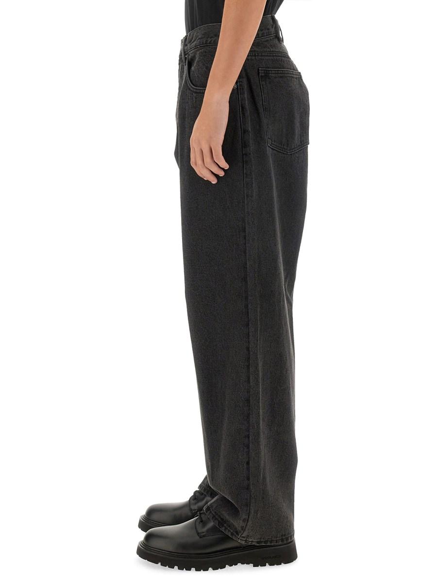 OBEY JEANS BAGGY FIT IN DENIM DI COTONE