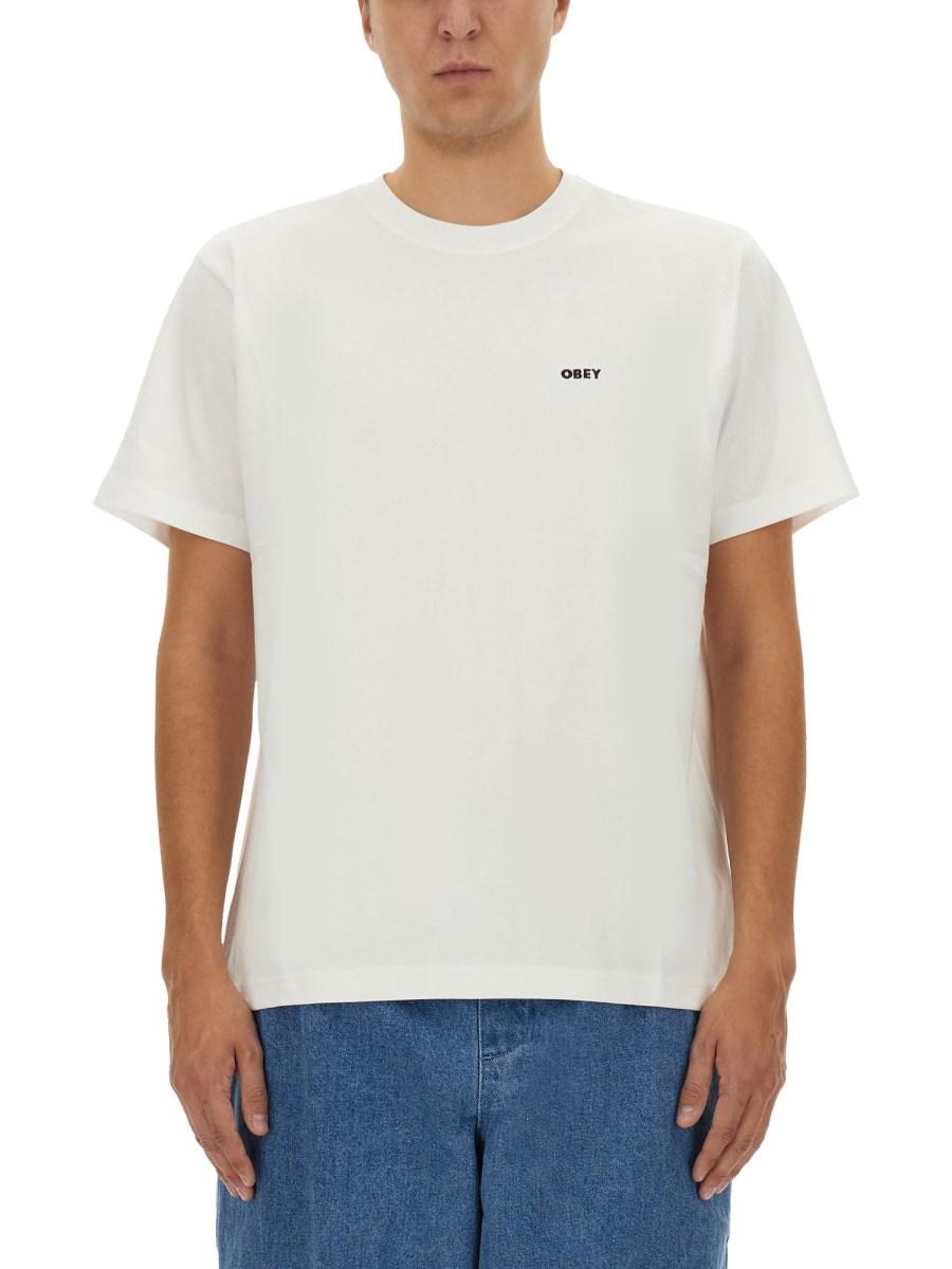 OBEY T-SHIRT CON LOGO