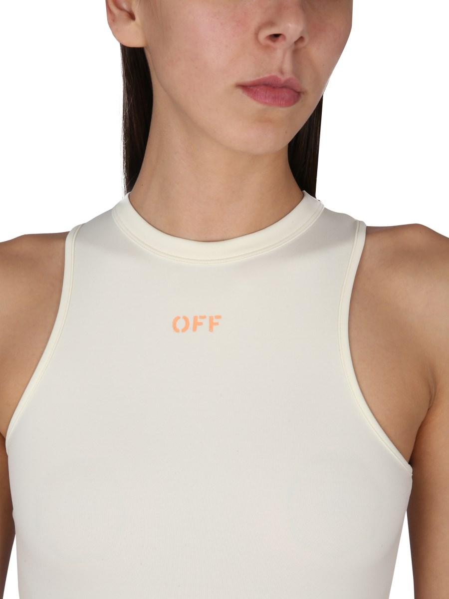 OFF-WHITE ABITO MINI CON LOGO