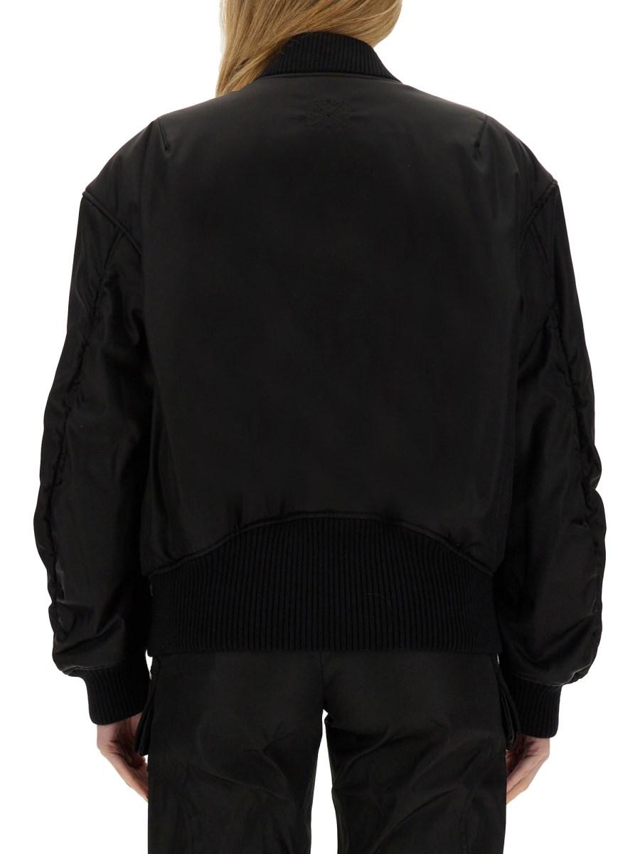 OFF-WHITE BOMBER IN NYLON