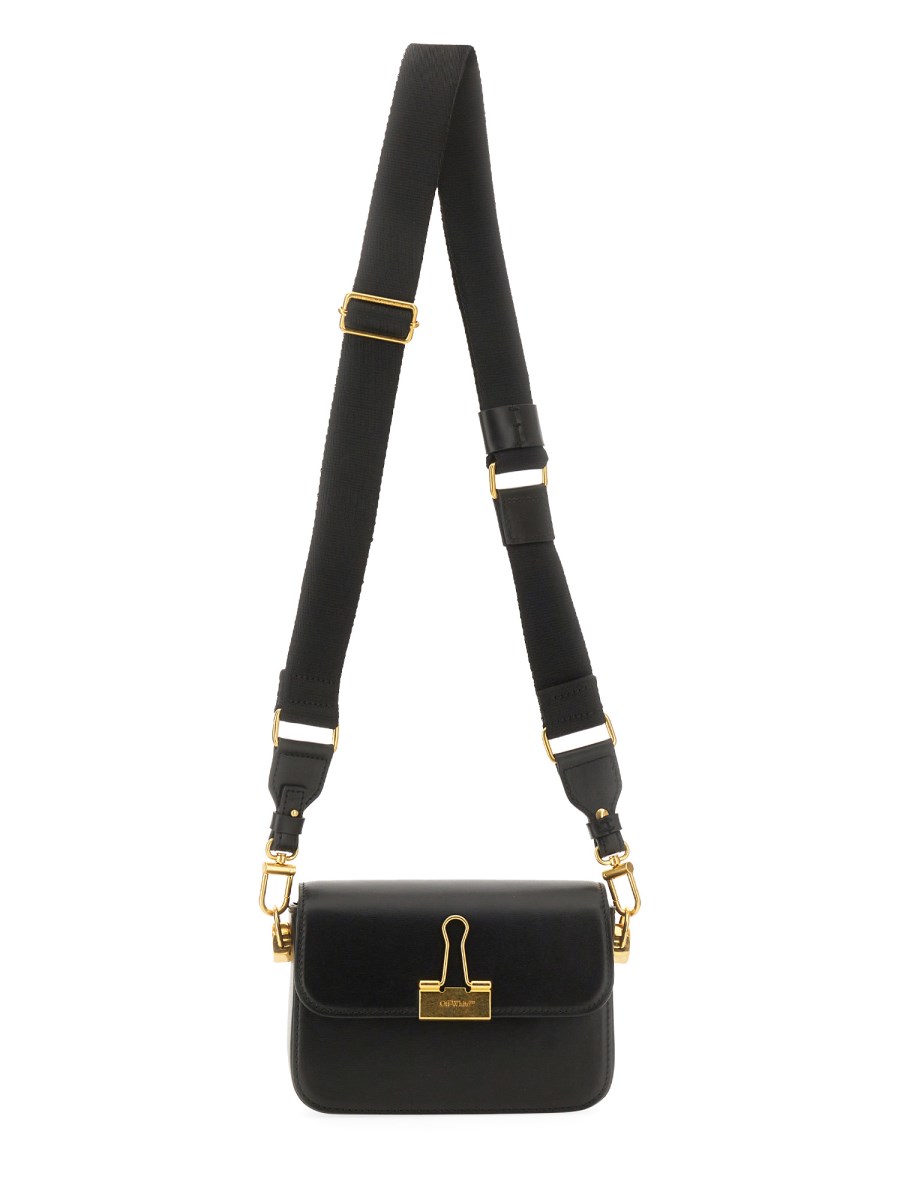 OFF-WHITE BORSA SMALL BINDER IN PELLE