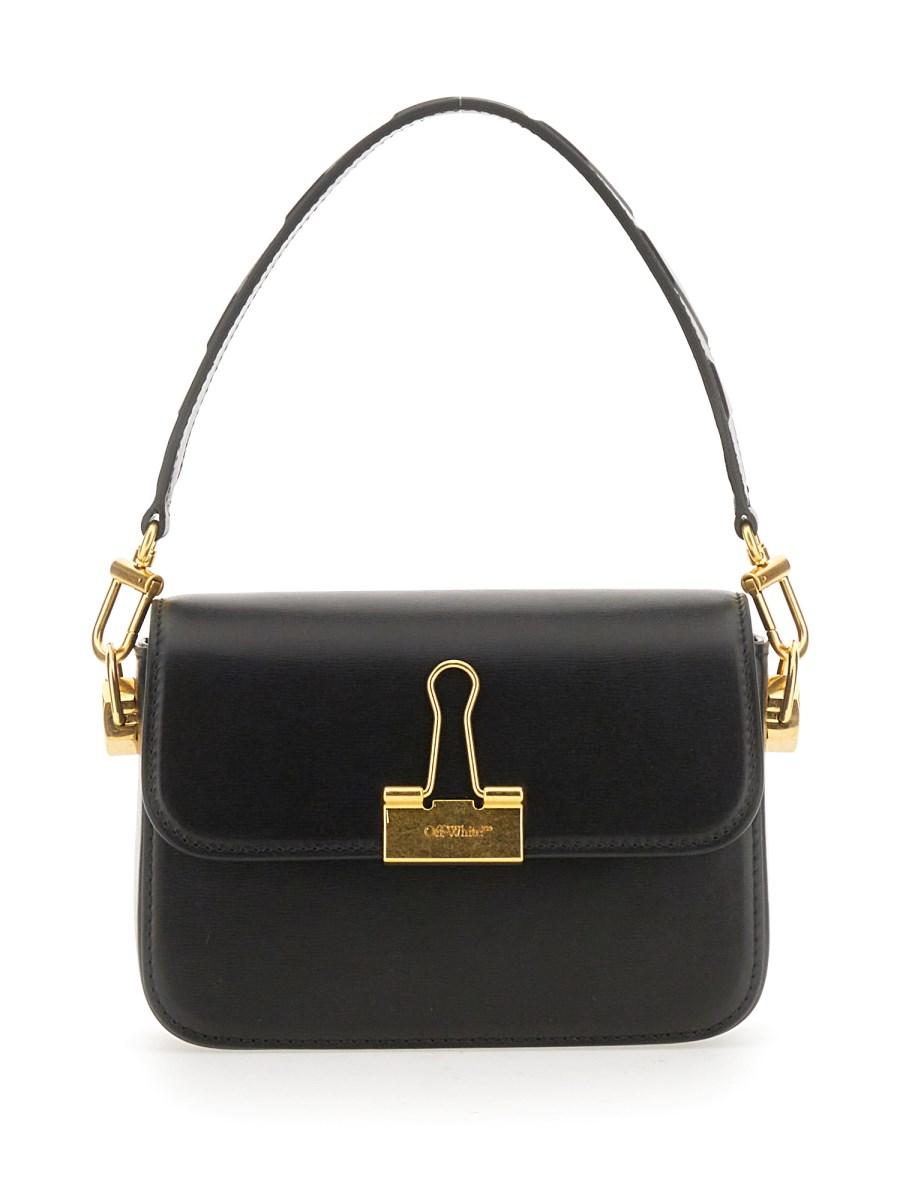 OFF-WHITE BORSA SMALL BINDER IN PELLE