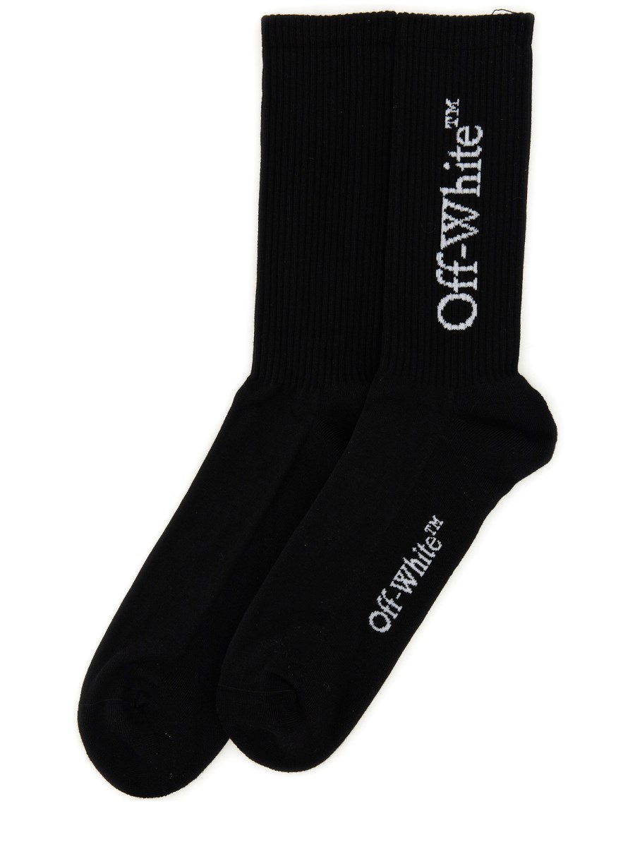 OFF-WHITE CALZINO CON LOGO