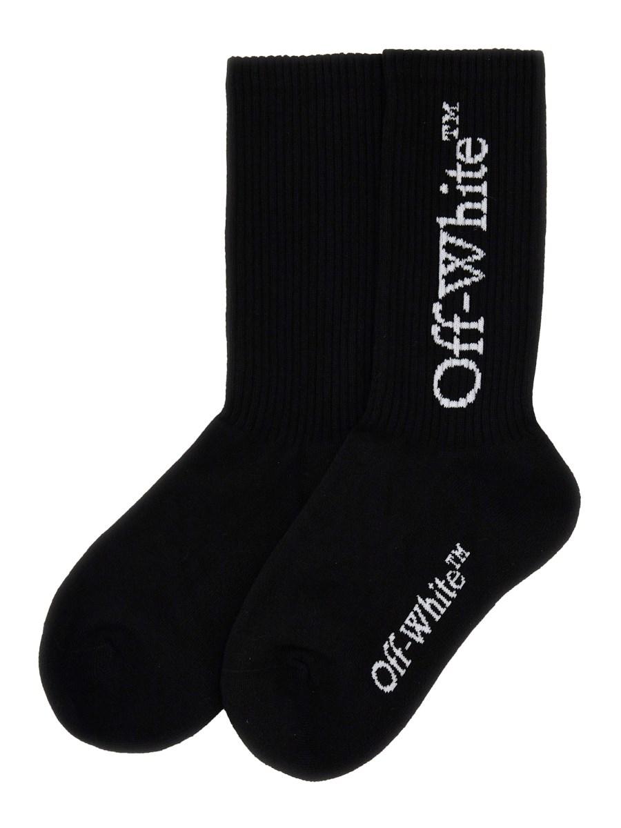 OFF-WHITE CALZINO CON LOGO