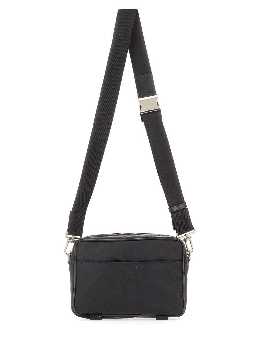 OFF-WHITE CAMERA BAG COURRIER IN NYLON CON LOGO
