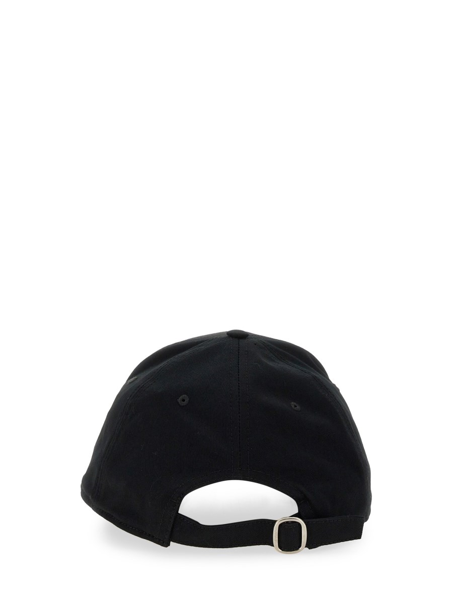 OFF-WHITE CAPPELLO IN TELA DI COTONE CON LOGO