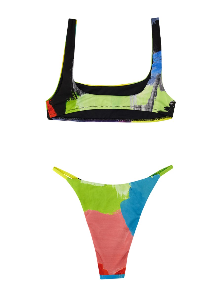 OFF-WHITE COSTUME BIKINI CON STAMPA LOGO