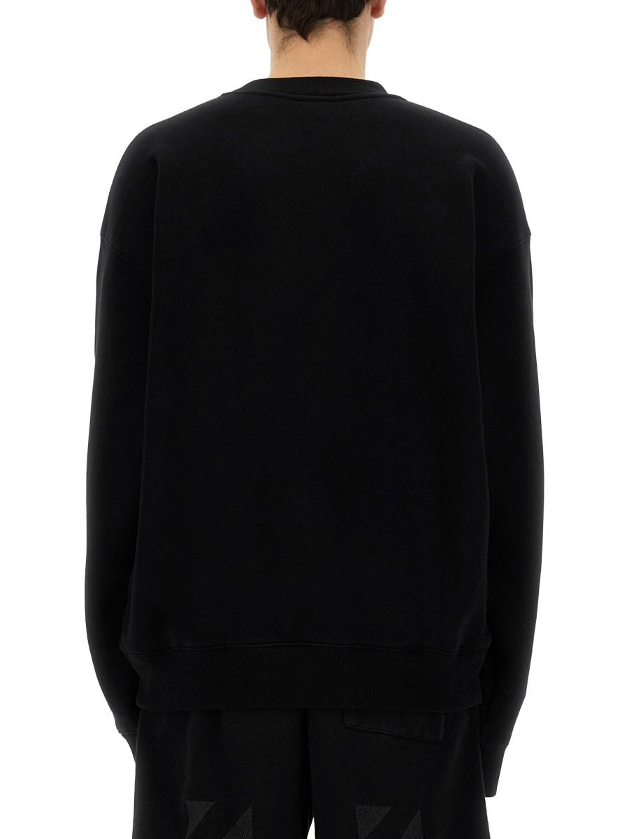 OFF-WHITE FELPA CON LOGO