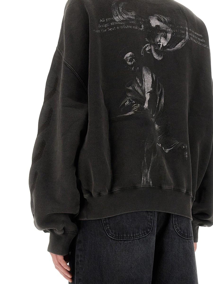 OFF-WHITE FELPA CON LOGO