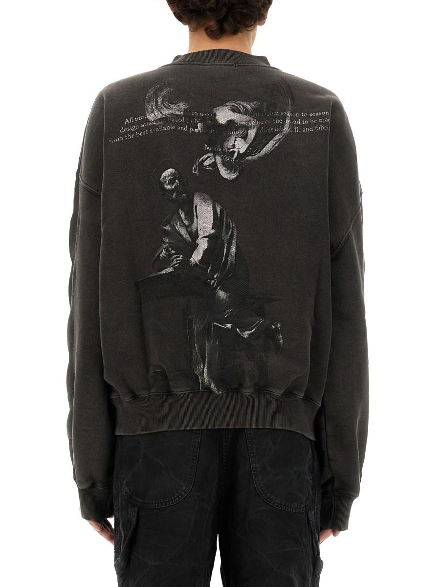 OFF-WHITE FELPA CON LOGO