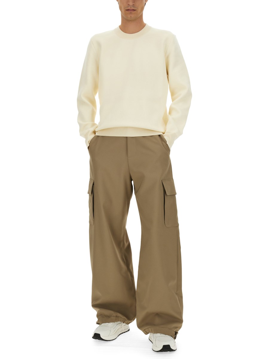 OFF-WHITE FELPA IN COTONE CON LOGO