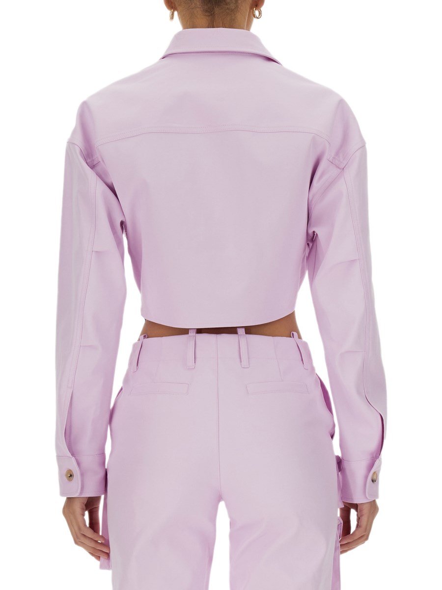 OFF-WHITE GIACCA CORTA IN COTONE